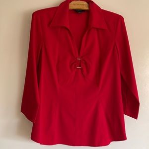 Red Blouse by Style & Co